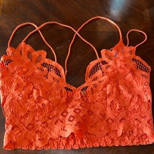 Free People Medium Orange Bralette